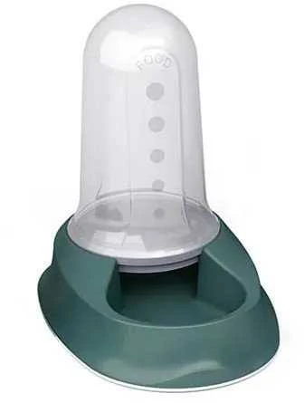 Stefanplast lesyklėlė/girdykla Chic 3,5L 37,8x25x34cm žalias
