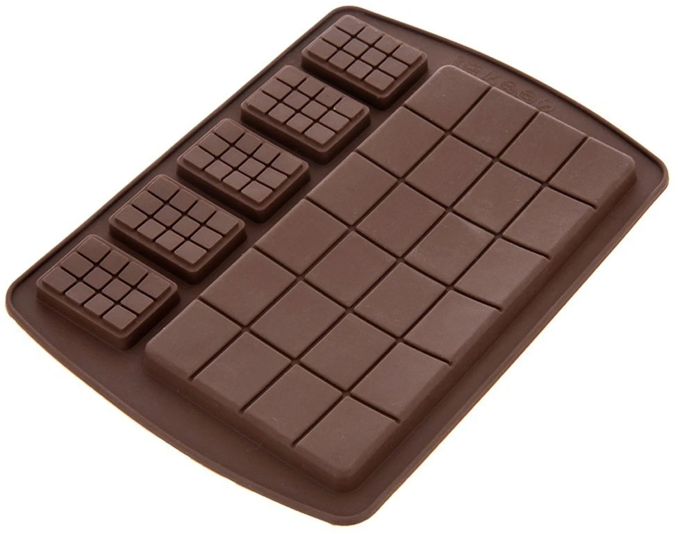 Aptel Orion Silikoninė forma šokoladui 18,5x13,5 cm - Plytelių gaminimui