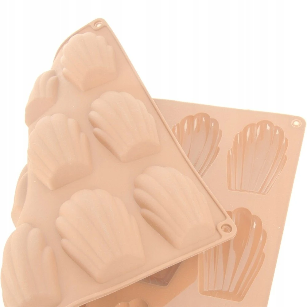 Aptel Orion Silikoninė formelė pyragėliams 32x24,5 cm bežinė