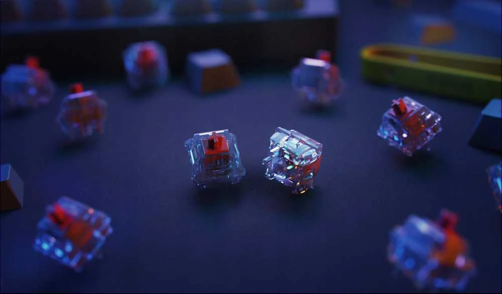 Klaviatūra Glorious Fox Switches – Forge, 36 vnt, iš anksto sutepti
