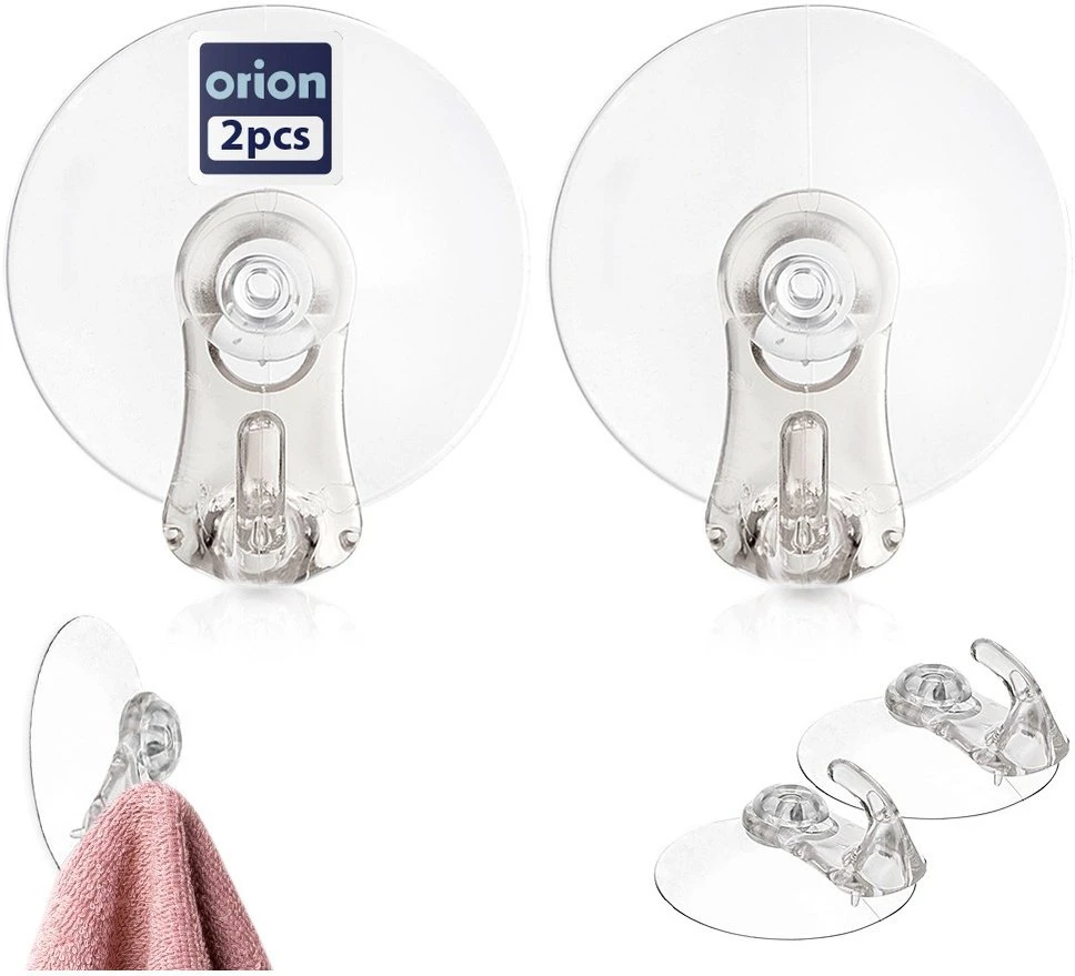 Aptel Orion Siurbtukai 5 cm 2 vnt - Universalūs rankšluosčių kabyklos