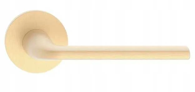 Metal_Bud Durų rankena, vidaus R Slim Brushed Gold BELLA R SLIM, aukso