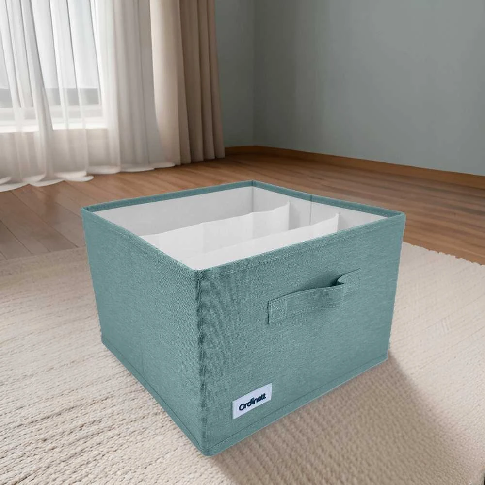 ORDINETT Box cube 29x29x18,5cm Mint