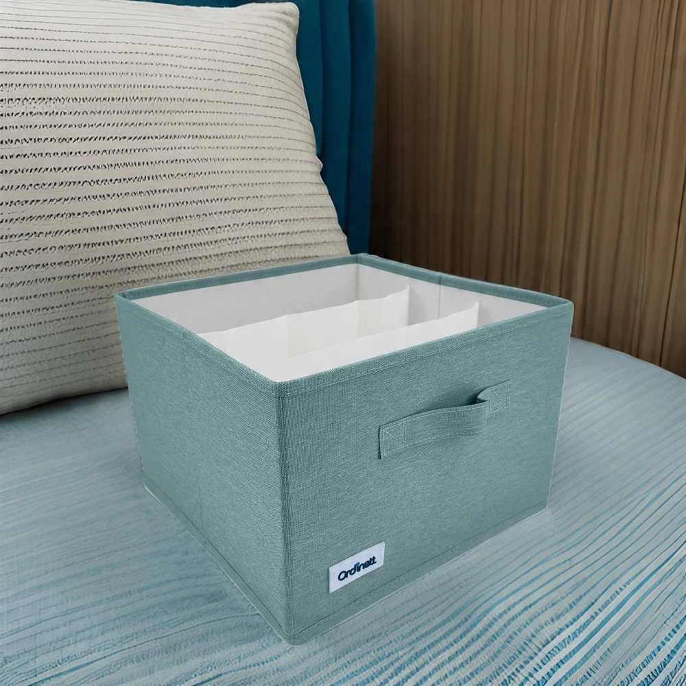 ORDINETT Box cube 29x29x18,5cm Mint