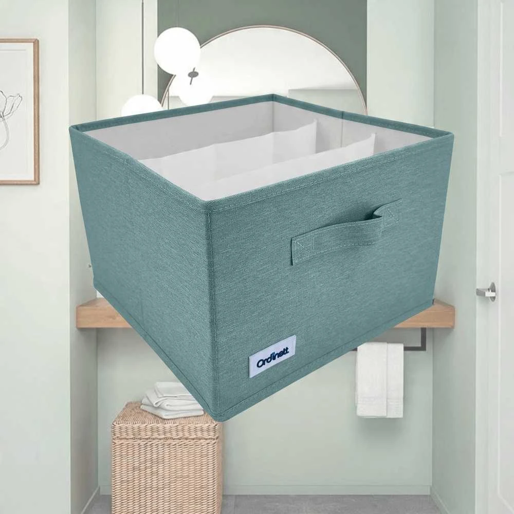 ORDINETT Box cube 29x29x18,5cm Mint