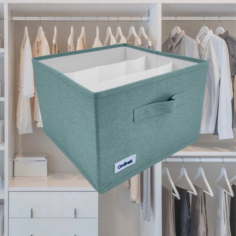 ORDINETT Box cube 29x29x18,5cm Mint