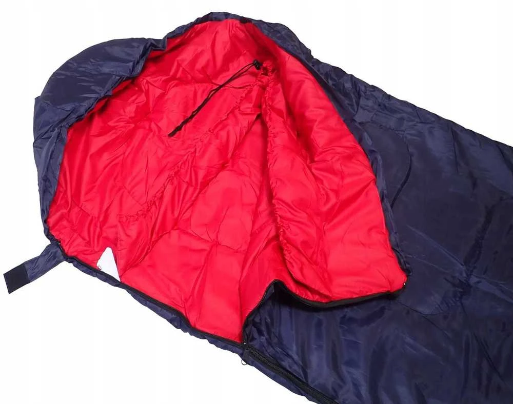 Aptel Turistinis miegmaišis vaikiškas šiltas lengvas KUBISPORT 175x70/55 cm