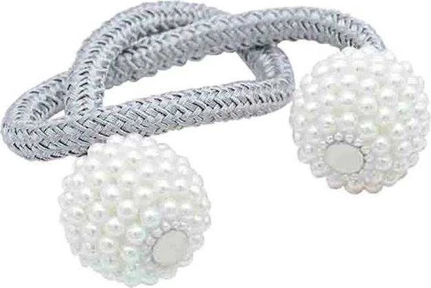 Aptel Užuolaidų ir užuolaidėlių segtukas su magnetu, AG701B, 47 cm, pilkas