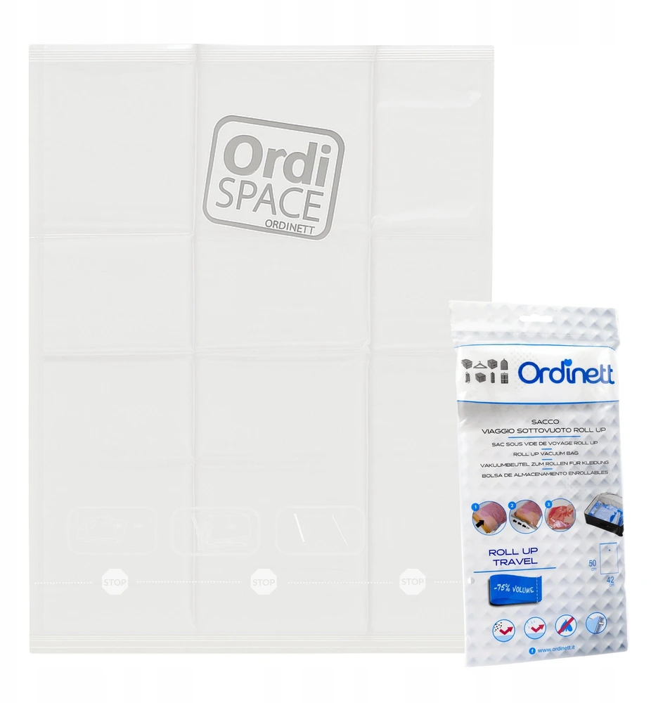 Kelioninis ORDINETT Ordispace Roll Up Travel Vacuum Bag 42x50cm