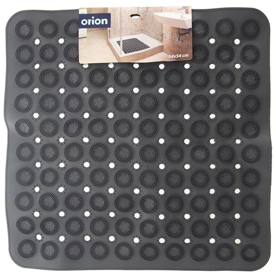 Aptel Orion Neslystantis dušo kilimėlis 54x54 cm su masažo iškilumais
