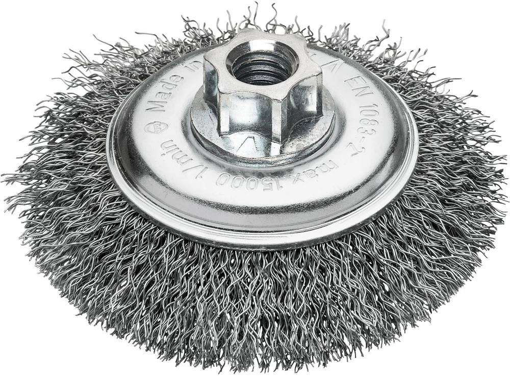 Aptel Vielinis apvalus šepetys Milwaukee 4932501748; M14; 100x10 mm