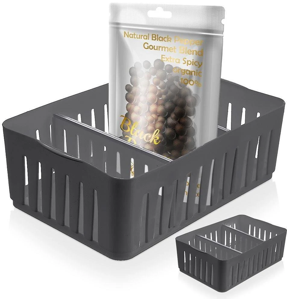 Aptel Orion Prieskonių dėžutė organizatorius 24,5x16x8 cm pilka