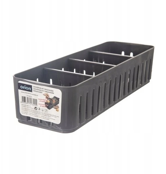 Aptel Orion prieskonių dėžutė organizatorius 32x10,5x7 cm pilka