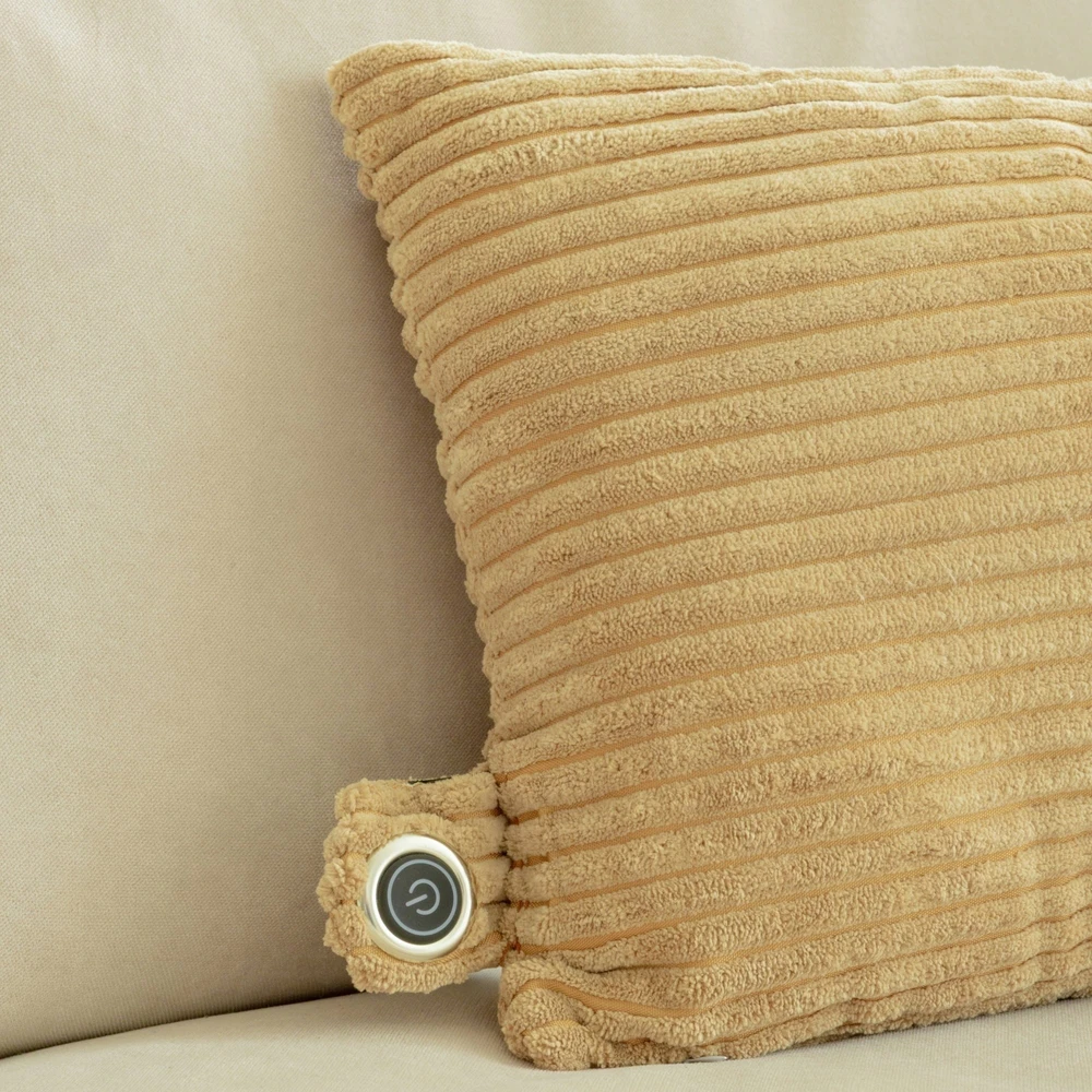Aptel Elektrinė šildymo pagalvė rusvai gelsvas cushion 50X30