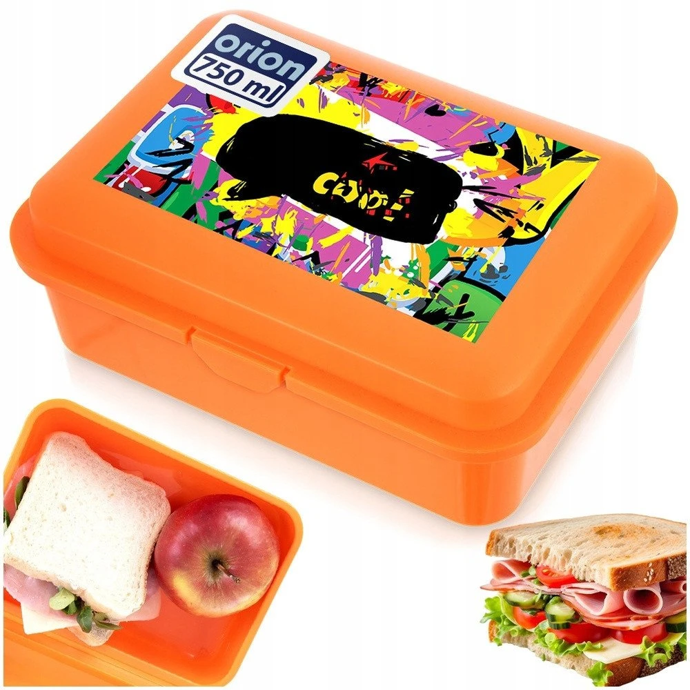 Aptel Orion Pietų Dėžutė 750 ml - Bento Tipas - Kelių Spalvų
