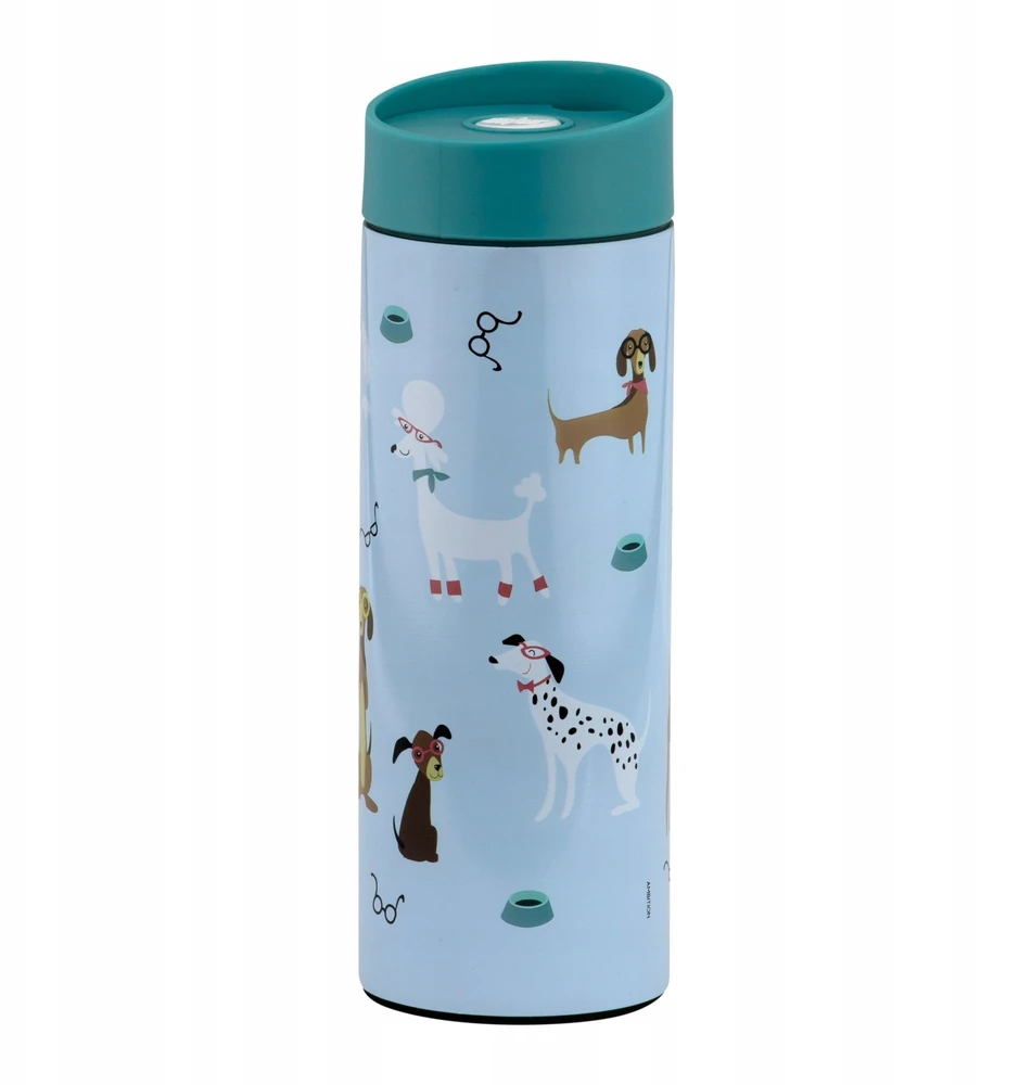 Aptel Termo puodelis Pets 400 ml psy mėlyna AMBITION
