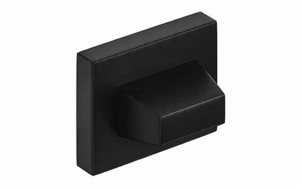 Metal_Bud WC durų užsuktukas Metal-Bud CUBE RT, juoda