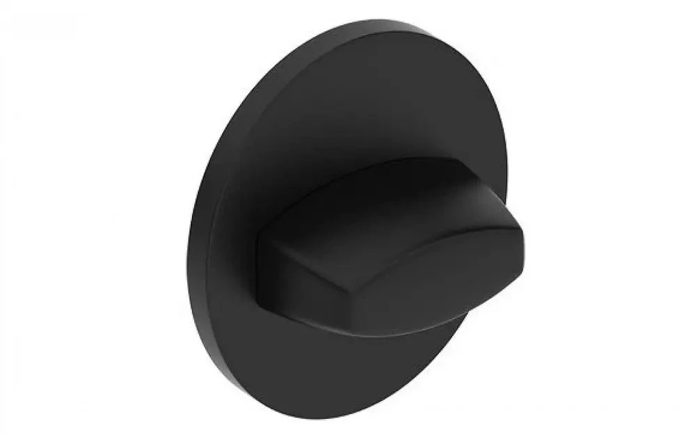 Metal_Bud WC durų užsuktukas Metal-Bud BELLA R SLIM, juoda