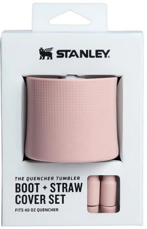 Stanley Quencher® batų užvalkalų ir šiaudelių rinkinys (1,18 l) - Rožinė Dusk