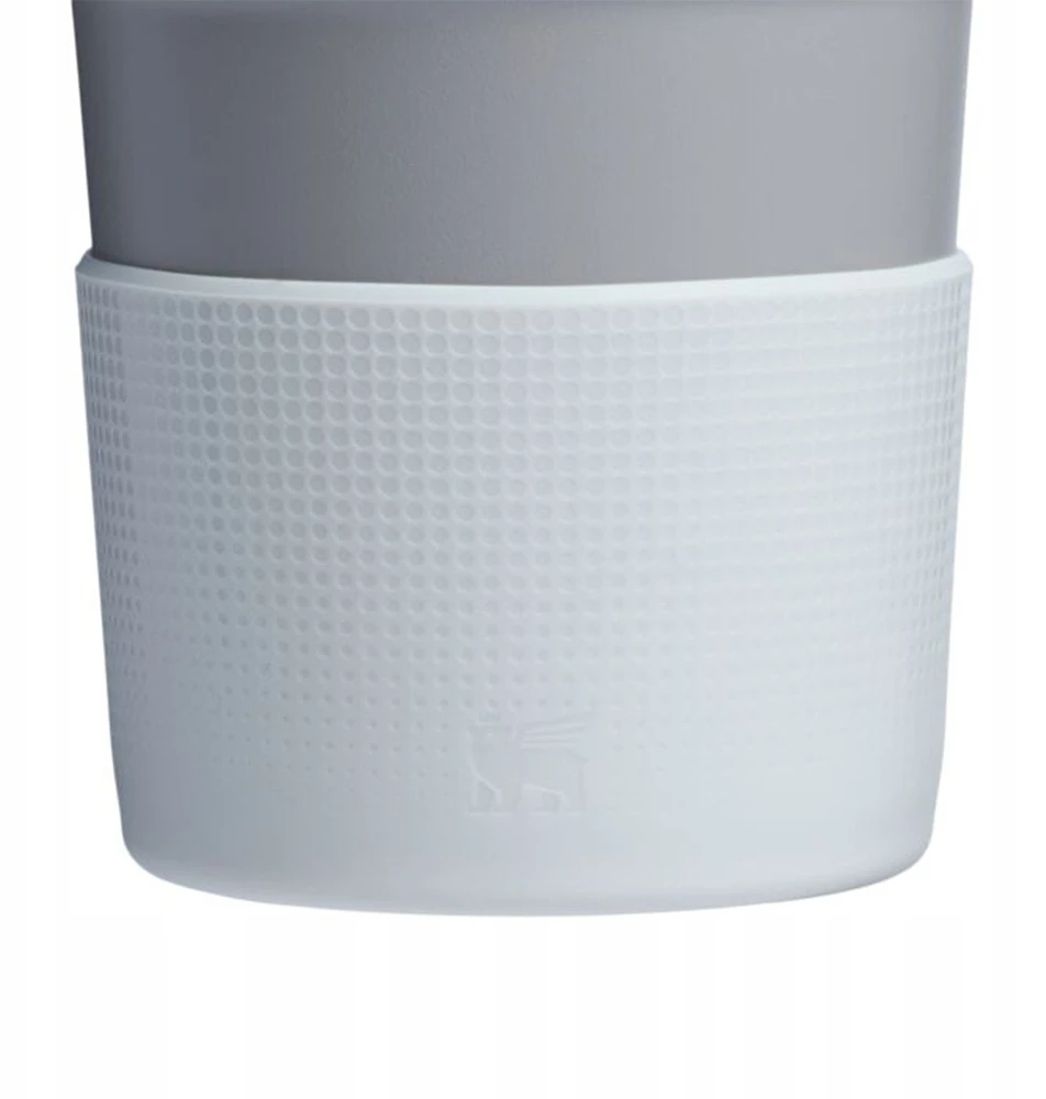 Stanley Protective cover and straw caps 2 pcs. set for thermal mugs 0.89L/0.59L The Quencher Boot + Straw Topper light baltas