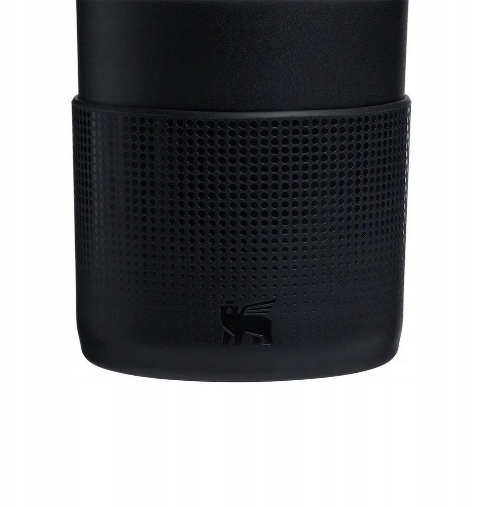 Stanley Protective cover and straw caps 2 pcs. set for thermal mugs 1.18L The Quencher Boot + Straw Topper juodas