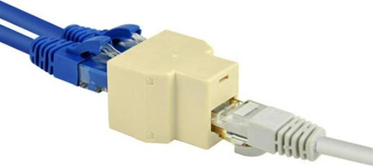 Rj5A Tinklo skirstytuvas RJ45 2 lizdų