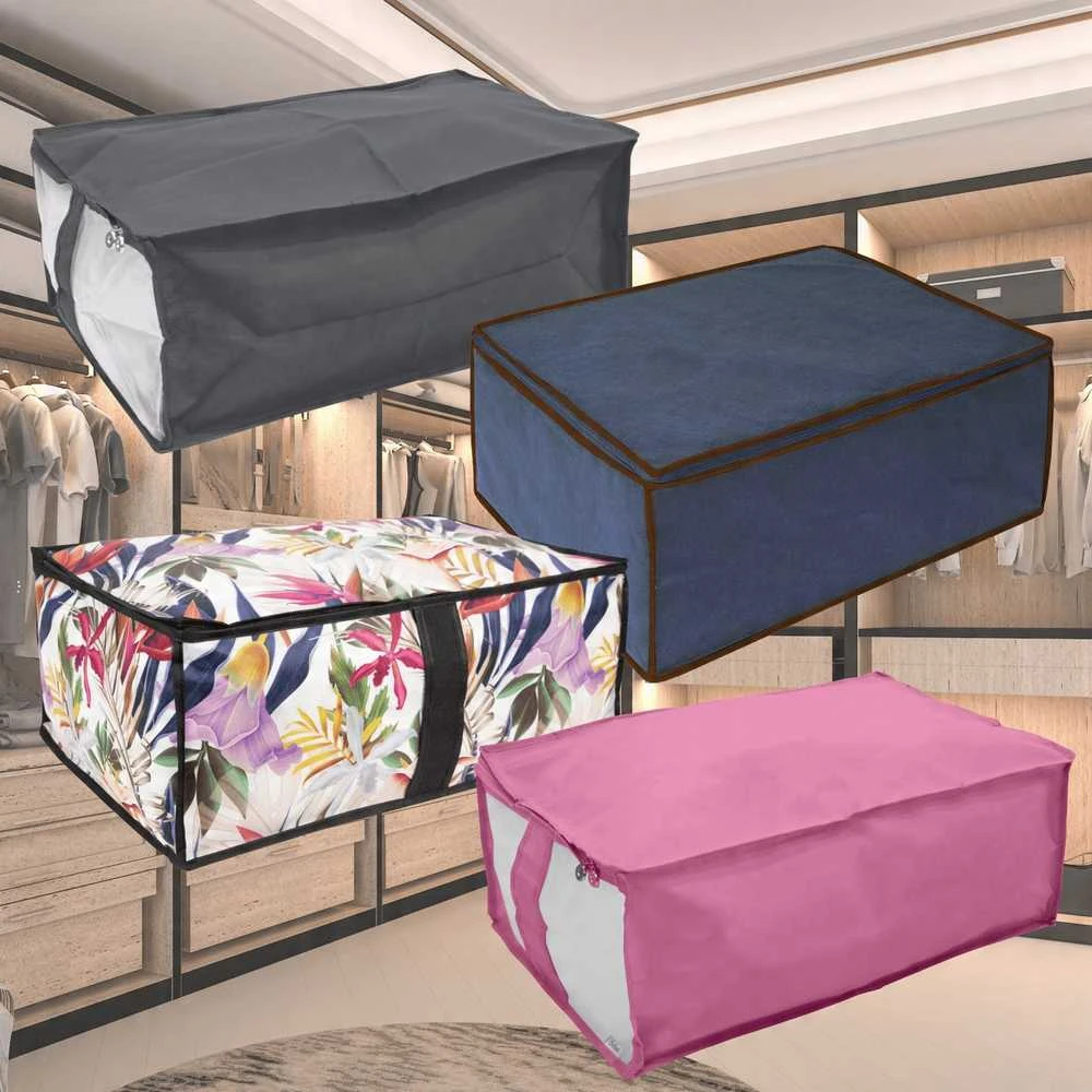 ORDINETT Segu bag 40x60x25cm Floral Beauty