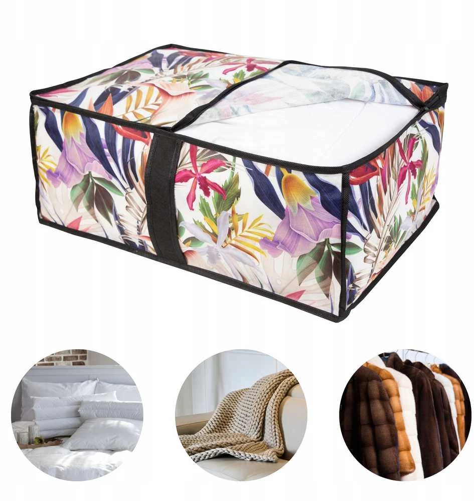 ORDINETT Segu bag 40x60x25cm Floral Beauty