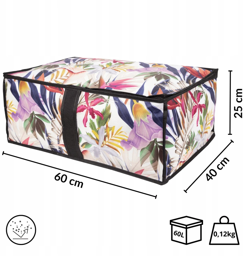 ORDINETT Segu soma 40x60x25cm Floral Beauty