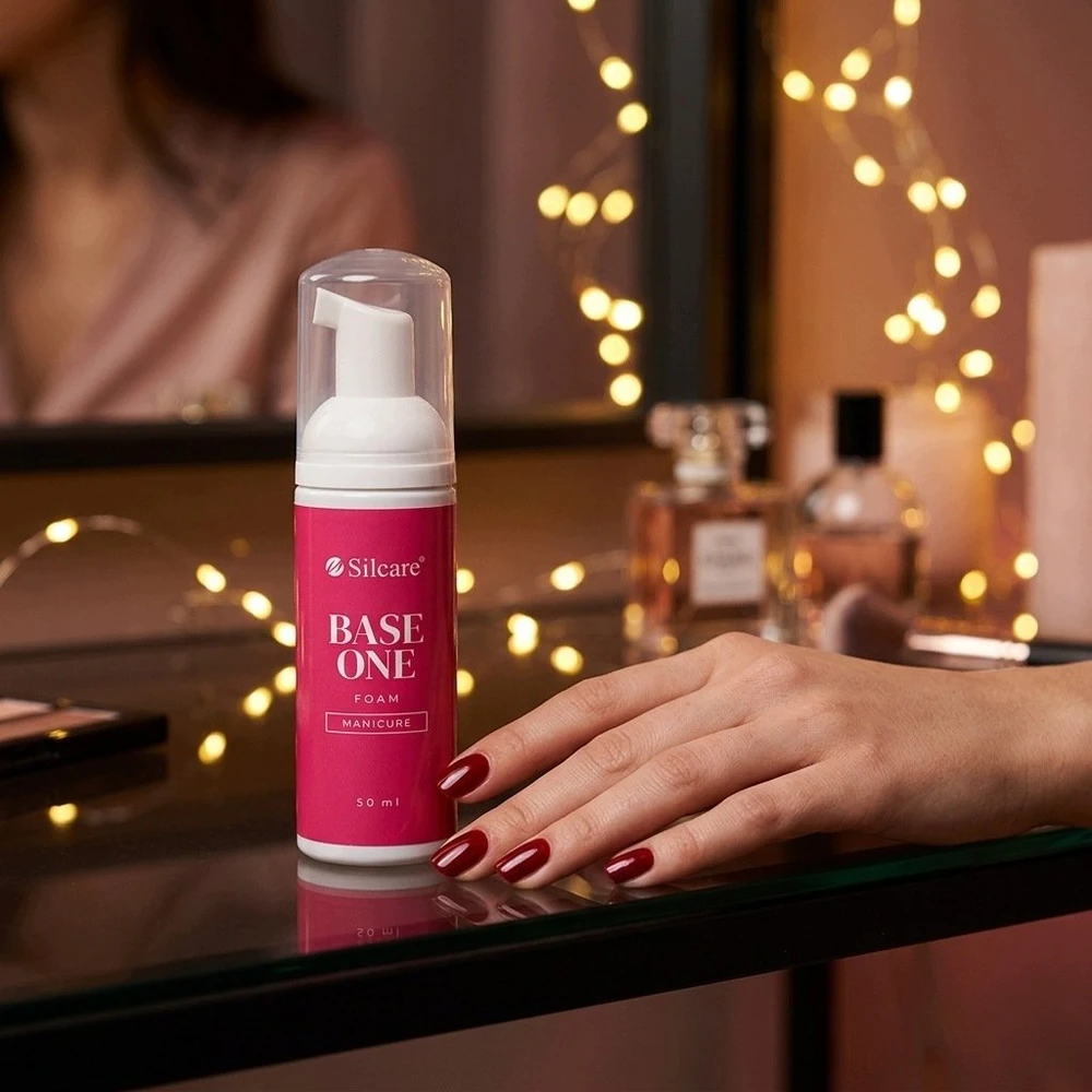 Silcare Base One Care Foam priežiūros putos odai ir nagams 50 ml