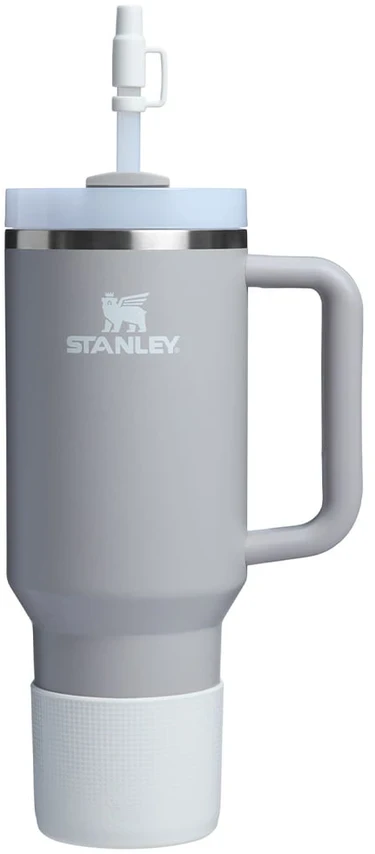 Dugno ir šiaudelio apsaugos rinkinys Stanley Quencher 1,18 L - pelenų spalvos