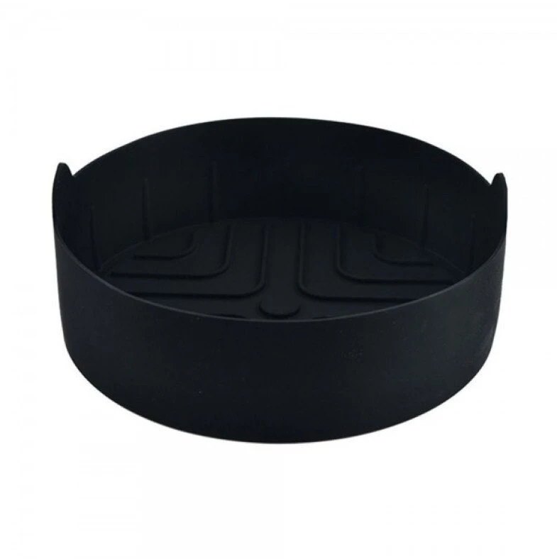 Silikoninis įdėklas, AirFryer Rosberg R51980RS, 18,8 x 5,5 cm, juodas