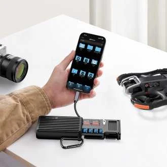 Atminties Kortelių Skaitytuvas - Ulanzi MCR-01 CF Express Type-A SD Micro SD SIM USB-C 3.0
