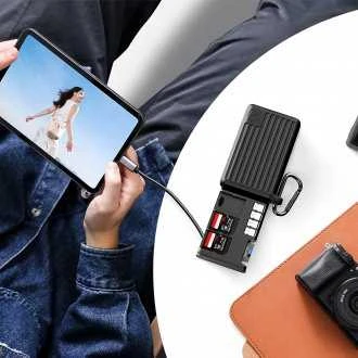 Atminties Kortelių Skaitytuvas - Ulanzi MCR-01 CF Express Type-A SD Micro SD SIM USB-C 3.0