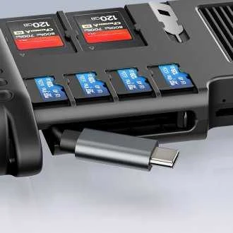 Atminties Kortelių Skaitytuvas - Ulanzi MCR-01 CF Express Type-A SD Micro SD SIM USB-C 3.0