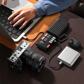 Atminties Kortelių Skaitytuvas - Ulanzi MCR-01 CF Express Type-A SD Micro SD SIM USB-C 3.0