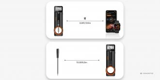 Aptel Virtuvės termometras Inkbird INT-21B, belaidis