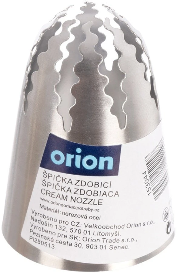 Aptel Orion dekoravimo antgalis žvaigždės forma, nerūdijančio plieno