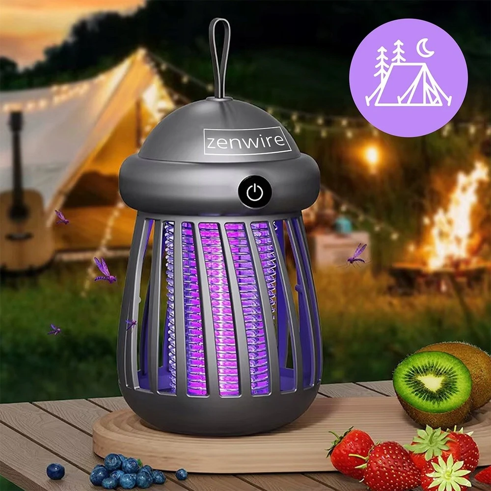 Aptel UV vabzdžių naikinimo lempa nuo uodų, musių, vabzdžių, drugių – akumuliatorinė, lauko, USB (5904507522278)
