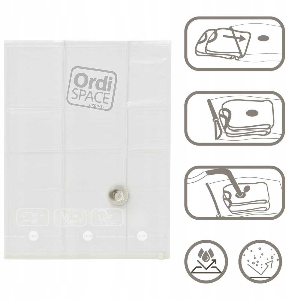 ORDINETT Vacuum bag Ordispace Cube 75x105x44cm