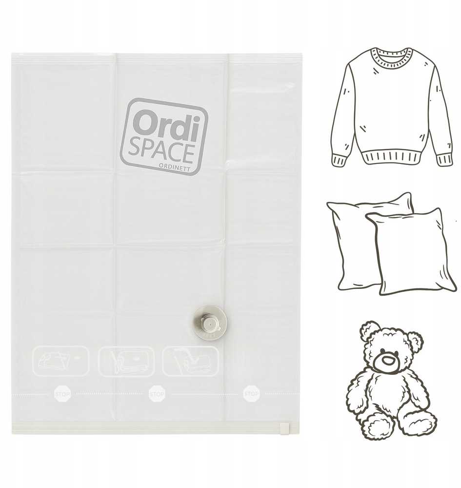 ORDINETT Vacuum bag Ordispace Cube 75x105x44cm