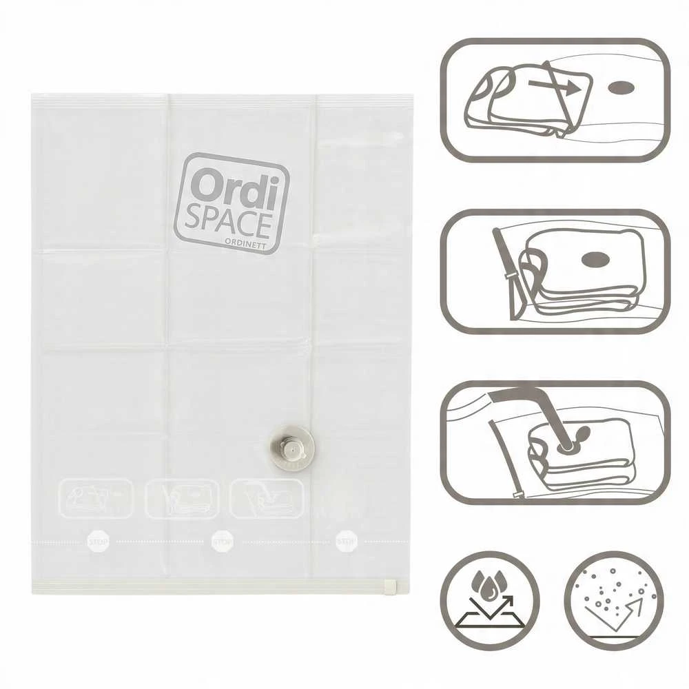 ORDINETT Ordispace Flat Extra Large Vacuum Bag 70x100cm