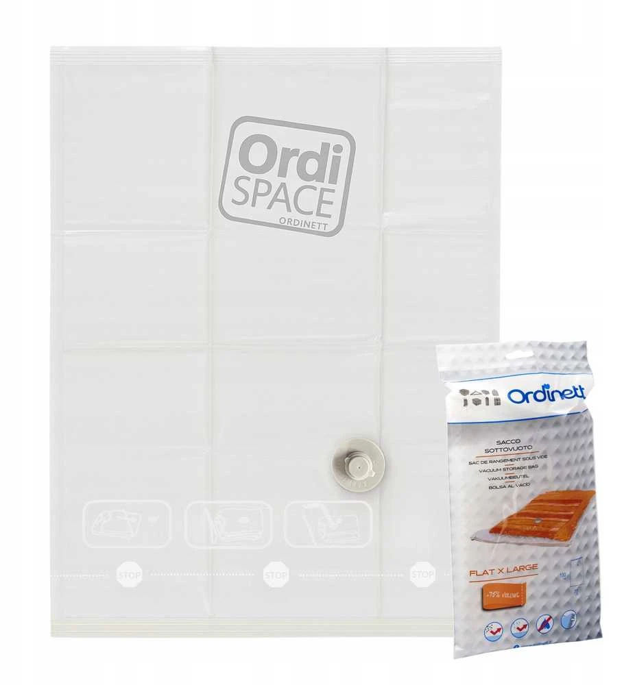 ORDINETT Ordispace Flat Extra Large Vacuum Bag 70x100cm