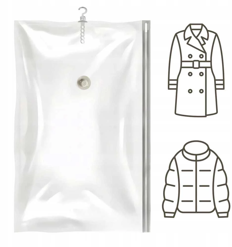 Ordinett Ordispace Hanging Dress Vacuum Bag 70×140cm
