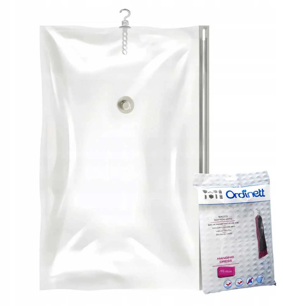 Ordinett Ordispace Hanging Dress Vacuum Bag 70×140cm