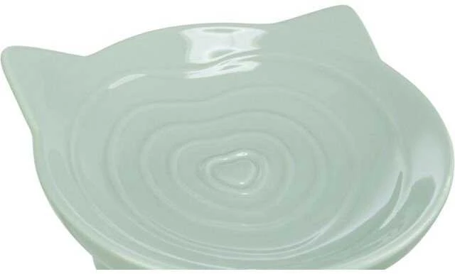 Trixie Aptel Viviana, dubenėlis podwy�szona, dla kota, keramikinė, sza�wiowa, 0.15 l/? 14 cm