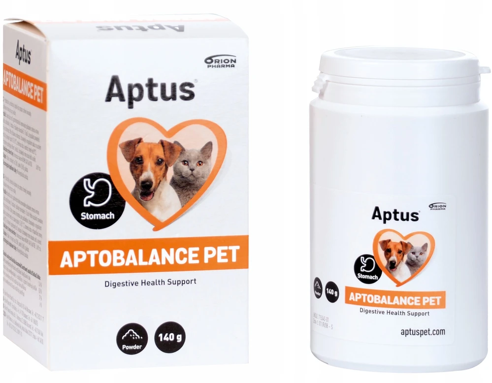 Priedas - Aptus Aptobalacne milteliai šunims ir katėms 140g