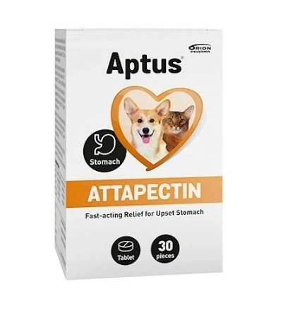 Priedai - Aptus Attapectin ūminei viduriavimui šunims ir katėms 30 vnt.