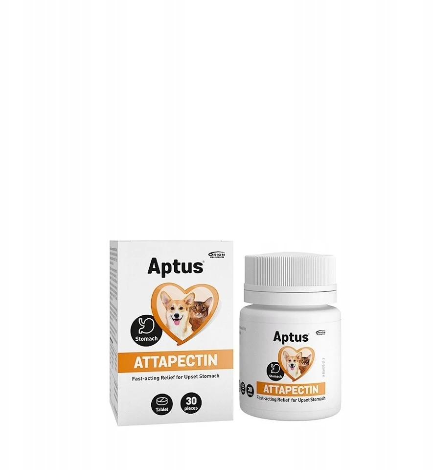 Priedai - Aptus Attapectin ūminei viduriavimui šunims ir katėms 30 vnt.