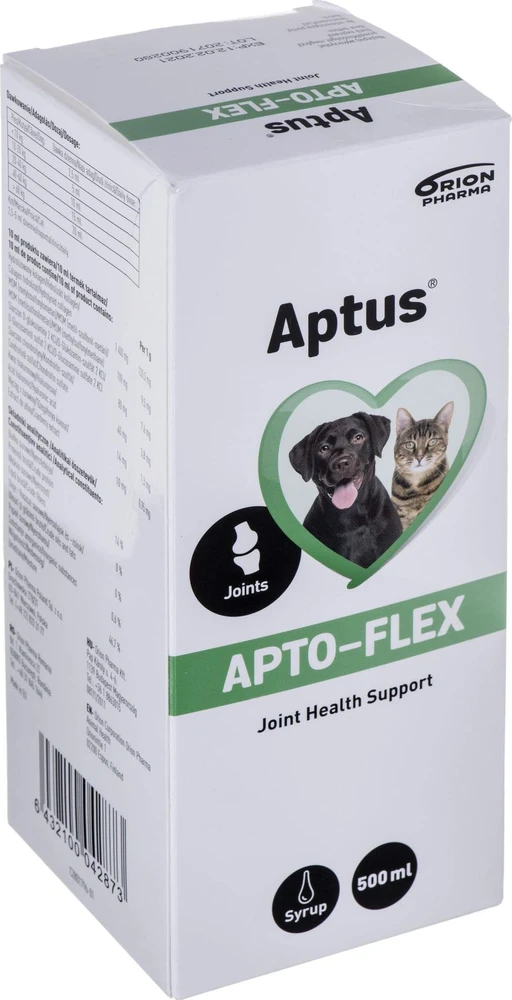 APTUS Apto-flex – sąnarių papildai šunims ir katėms – 500 ml